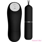 BAILE - THONG WITH VIBRATING BULLET AND REMOTE CONTROL BLACK