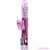 BAILE - RECHARGEABLE VIBRATOR WITH ROTATION AND THROBBING BUTTERF STIMULATOR