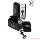 SECRETPLAY - PLUG ANAL TRANSPARENT ALUMINUM 7CM