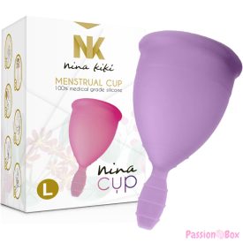 NINA KIKÍ - MENSTRUAL CUP PURPLE - SIZE L