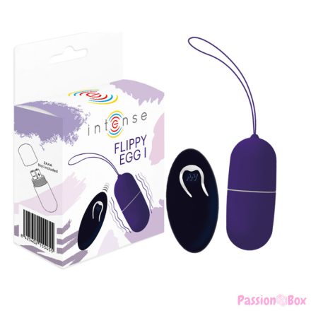 INTENSE - FLIPPY I VIBRATING EGG WITH REMOTE CONTROL PURPLE