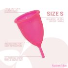 INTIMICHIC - MENSTRUAL CUP MEDICAL GRADE SILICONE - SIZE S