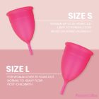 INTIMICHIC - MENSTRUAL CUP MEDICAL GRADE SILICONE - SIZE S