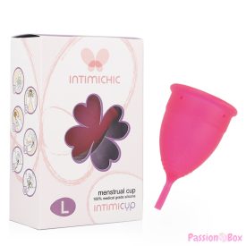 INTIMICHIC - MENSTRUAL CUP MEDICAL GRADE SILICONE - SIZE L