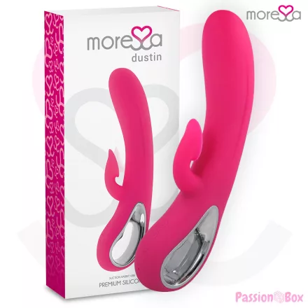 MORESSA - DUSTIN CLITORAL SUCTION AND POWERFUL VIBRATION PREMIUM SILICONE RECHARGEABLE