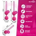 MORESSA - OSIAN SET PREMIUM SILICONE PINK (Osian One - 51 g | Osian Two - 101 g | Osian Three 85 g)