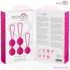 MORESSA - OSIAN SET PREMIUM SILICONE PINK (Osian One - 51 g | Osian Two - 101 g | Osian Three 85 g)