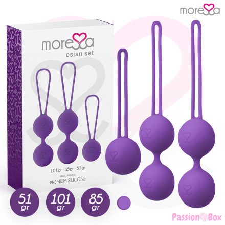 MORESSA - OSIAN SET PREMIUM LILAC SILICONE
