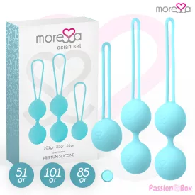 MORESSA - OSIAN SET PREMIUM TURQUOISE SILICONE