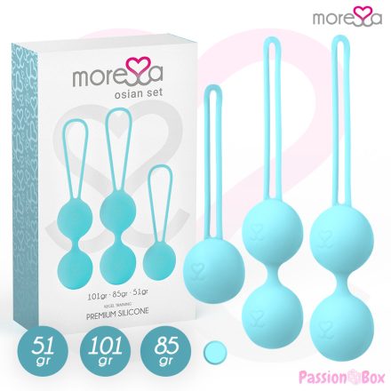 MORESSA - OSIAN SET PREMIUM TURQUOISE SILICONE