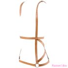 BIJOUX - INDISCRETS MAZE HARNESS DRESS SHAPE BROWN