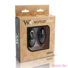 WOMANVIBE - ALSAN EGG REMOTE CONTROL BLACK SILICONE BLACK