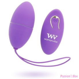 WOMANVIBE - ALSAN SILICONE REMOTE CONTROL EGG PURPLE