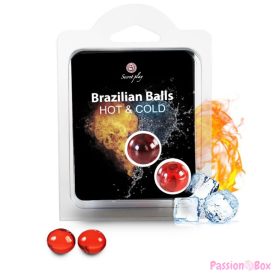 SECRETPLAY - BRAZILIAN BALLS HEAT & COLD EFFECT 2 UNITS