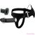 PRETTY LOVE - VITO STRAP ON WITH HOLLOW DILDO AND VIBRATION 17.3 CM