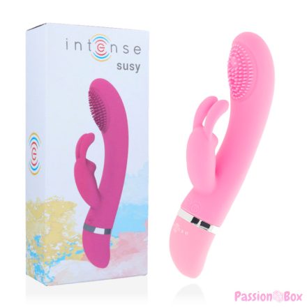 INTENSE - SUSY OSCILLATING VIBRATOR SILICON RABBIT PINK