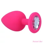 INTENSE - SHELKI L PLUG ANAL FUCHSIA