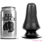 ALL BLACK - ANAL PLUG 12 CM
