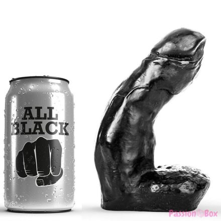 ALL BLACK - DILDO REALISTIC 15 CM
