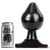 ALL BLACK - ANAL PLUG 19 CM