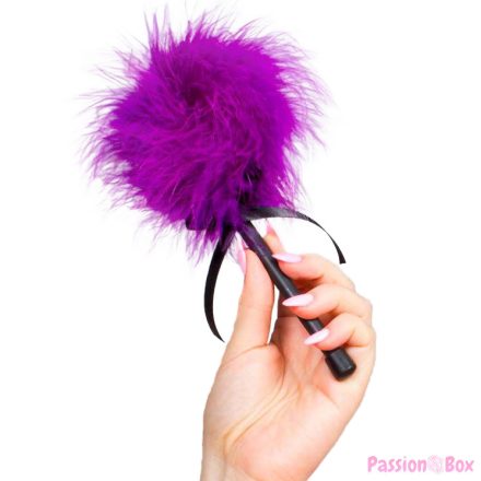 SECRETPLAY - PINK PURPLE MARABOU DUSTER