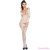 PASSION - WOMAN BS031 WHITE BODYSTOCKING ONE SIZE