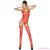 PASSION - WOMAN BS034 RED BODYSTOCKING ONE SIZE