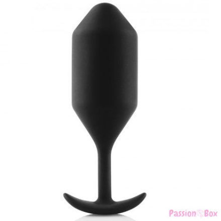 B-VIBE - SNUG ANAL PLUG 4 BLACK