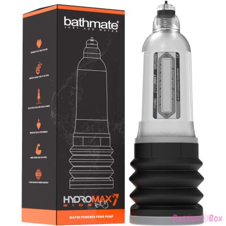 BATHMATE - HYDROMAX 7 WIDE BOY X30 TRANSPARENT