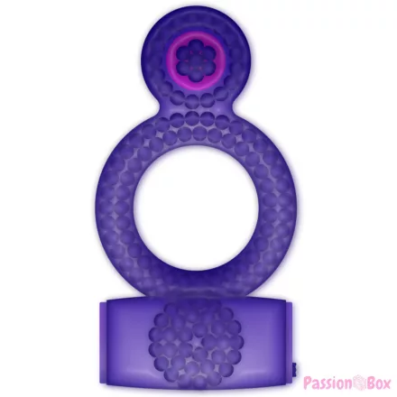 CASUAL LOVE - RING VIBRATING DOUBLE PLEASURE PURPLE