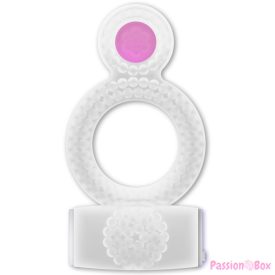 CASUAL LOVE - RING VIBRATING DOUBLE PLEASURE TRANSPARENT