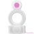 CASUAL LOVE - RING VIBRATING DOUBLE PLEASURE TRANSPARENT