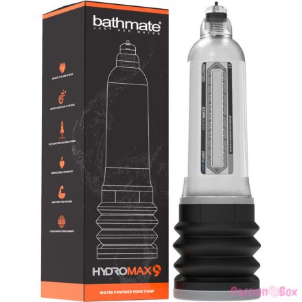 BATHMATE - HYDROMAX 9 TRANSPARENT PENIS INCREASE PUMP