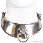 METAL HARD - RESTRAINT COLLAR WITH RING