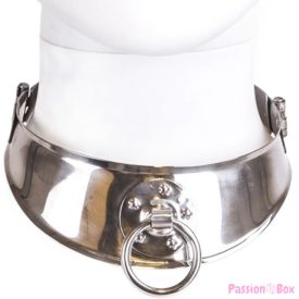 METAL HARD - RESTRAINT COLLAR WITH RING