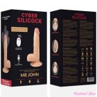 CYBER SILICOCK - REMOTE CONTROL REALISTIC MR JOHN 23.88 CM -O- 4.3 CM