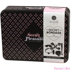 SECRETPLAY - BDSM SET 8 PCS BLACK