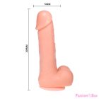 BAILE - REALISTIC DILDO DONG VIBRATION AND ROTATION 20 CM