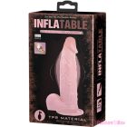 DANCE - REALISTIC INFLATABLE DILDO WITH SUCTION CUP 15 CM