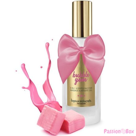 BIJOUX - BUBBLE GUM GEL 2 IN 1 SILICONE STRAWBERRY GUM 100 ML