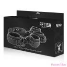 FETISH SUBMISSIVE - SET OF HANDCUFFS AND TIES WITH NOPRENE LINING