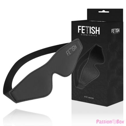 FETISH SUBMISSIVE - VEGAN LEATHER MASK WITH NOPRENE LINING