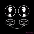 FETISH SUBMISSIVE - VEGAN LEATHER HANDCUFFS WITH NOPRENE LINING