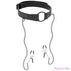 FETISH SUBMISSIVE - GAG RING WITH NIPPLE CLAMPS