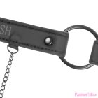 FETISH SUBMISSIVE - GAG RING WITH NIPPLE CLAMPS