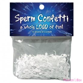 KHEPER GAMES - SPERM-SHAPED CONFETTI
