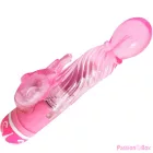 BAILE - MULTISPEED VIBRATOR WITH PINK STIMULATOR
