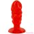 BAILE - UNISEX ANAL PLUG WITH RED SUCTION CUP