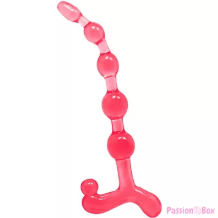 BAILE - BENDY TWIST RED ANAL BALLS