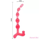 BAILE - BENDY TWIST RED ANAL BALLS